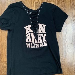 Express “run away with me” shirt